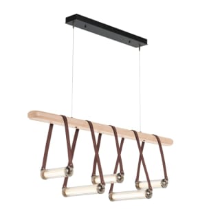 A thumbnail of the Hubbardton Forge 131053 Polished Nickel / British Brown / Maple / Clear