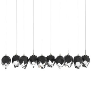 A thumbnail of the Hubbardton Forge 131143 Sterling / Black / Clear