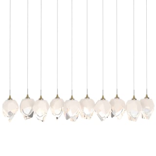 A thumbnail of the Hubbardton Forge 131143 Modern Brass / White