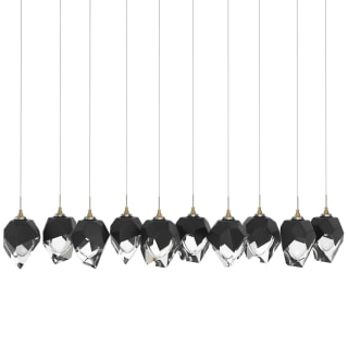 A thumbnail of the Hubbardton Forge 131143 Modern Brass / Black / Clear