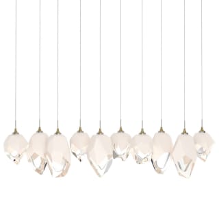 A thumbnail of the Hubbardton Forge 131145 Modern Brass / White / Clear
