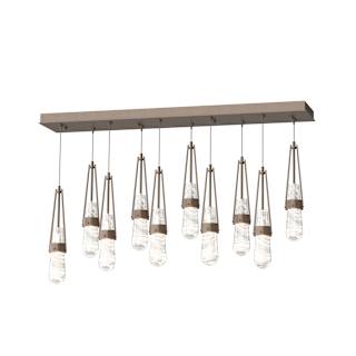 A thumbnail of the Hubbardton Forge 131200 Bronze / Clear White Threading