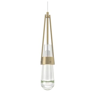 A thumbnail of the Hubbardton Forge 161040-STANDARD Modern Brass / Clear