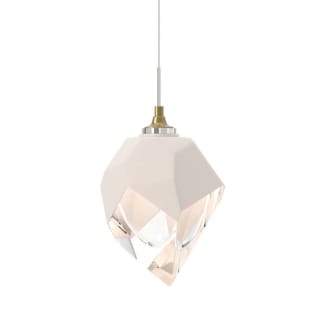 A thumbnail of the Hubbardton Forge 161188 Modern Brass / White