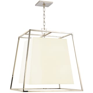 A thumbnail of the Hudson Valley Lighting 6924 Polished Nickel / White Silk Shades