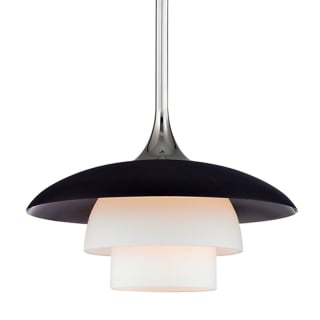 A thumbnail of the Hudson Valley Lighting 1010 Polished Nickel / Black