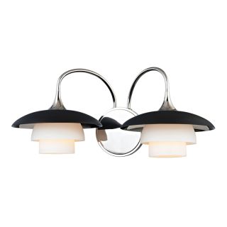 A thumbnail of the Hudson Valley Lighting 1012 Polished Nickel / Black