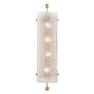 Hudson Valley Lighting 2427 Agb Aged Brass Broome 4 Light 27 Tall Wall Sconce Lightingdirect Com