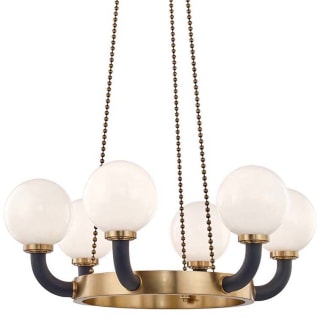 A thumbnail of the Hudson Valley Lighting 3636 Aged Brass / Black