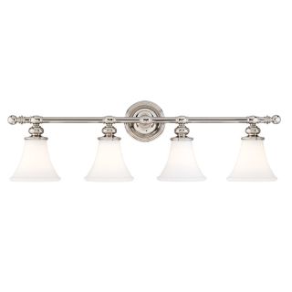 A thumbnail of the Hudson Valley Lighting 4504 Polished Nickel