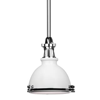 A thumbnail of the Hudson Valley Lighting 4610 White / Polished Nickel