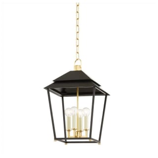 A thumbnail of the Hudson Valley Lighting 5119 Aged Brass / Satin Black