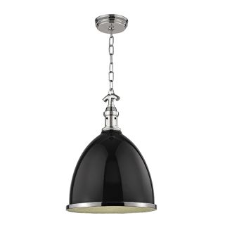 A thumbnail of the Hudson Valley Lighting 7714 Black / Polished Nickel