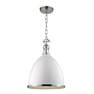 A thumbnail of the Hudson Valley Lighting 7714 White / Polished Nickel