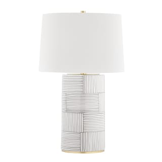 A thumbnail of the Hudson Valley Lighting L1376 Aged Brass Stripe Combo / White