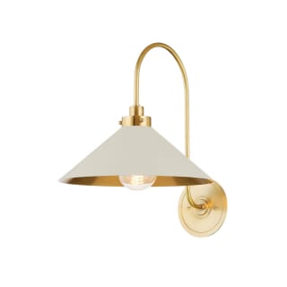 A thumbnail of the Hudson Valley Lighting MDS1400 Aged Brass / Off White