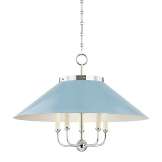 A thumbnail of the Hudson Valley Lighting MDS1403 Polished Nickel / Blue Bird