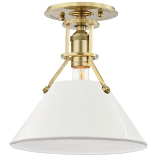 A thumbnail of the Hudson Valley Lighting MDS353 Aged Brass / Off White