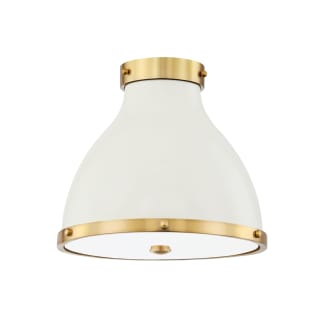 A thumbnail of the Hudson Valley Lighting MDS360 Aged Brass / Off White