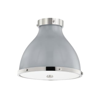 A thumbnail of the Hudson Valley Lighting MDS360 Polished Nickel / Parma Gray Combo