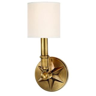 A thumbnail of the Hudson Valley Lighting 4081 Aged Brass / White Silk Shades