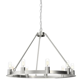 A thumbnail of the Hunter Saddlewood 30 Chandelier Brushed Nickel