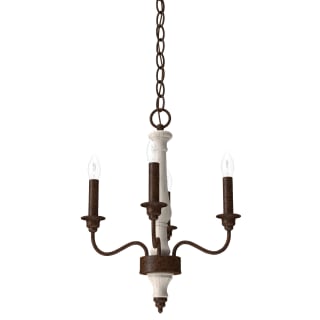 A thumbnail of the Hunter Teren 14 Chandelier Distressed White