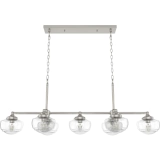 A thumbnail of the Hunter Saddle Creek 52 Chandelier Brushed Nickel