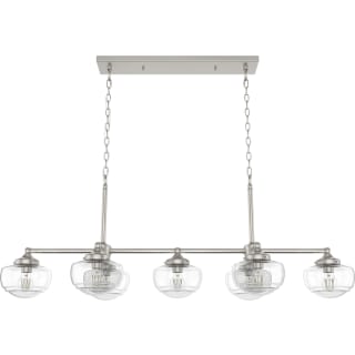 A thumbnail of the Hunter Saddle Creek 52 Chandelier Brushed Nickel