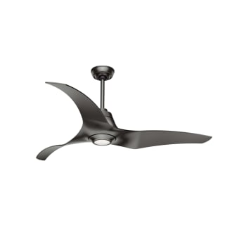Casablanca Stingray DC LED 60-in Porcelain White Indoor Ceiling Fan with Remote (3-Blade)
