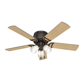 Hunter 53387 Brushed Nickel Prim 52 5 Blade Led Hugger Ceiling