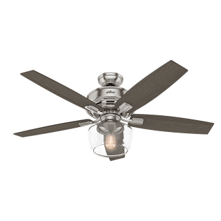 Hunter 54188 Brushed Nickel Bennett 52 