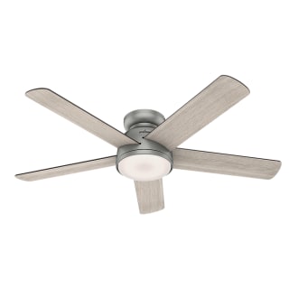 Hunter 59483 Matte Silver Romulus 54 Smart Home Hugger Indoor