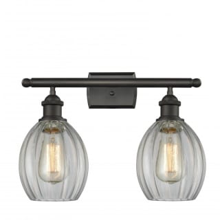 A thumbnail of the Innovations Lighting 516-2W Eaton Oiled Rubbed Bronze / Clear Fluted