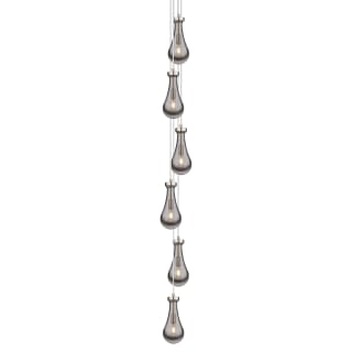 A thumbnail of the Innovations Lighting 106-451-1P-12-8 Owego Pendant Brushed Satin Nickel / Light Smoke