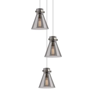 A thumbnail of the Innovations Lighting 113-410-1PS-10-16 Newton Cone Pendant Polished Nickel / Light Smoke