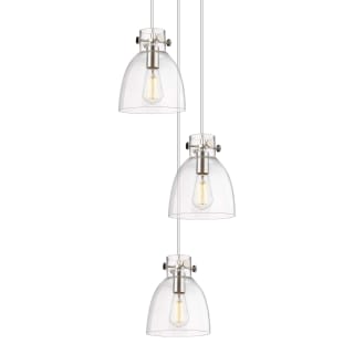 A thumbnail of the Innovations Lighting 113-410-1PS-10-16 Newton Bell Pendant Polished Nickel / Clear