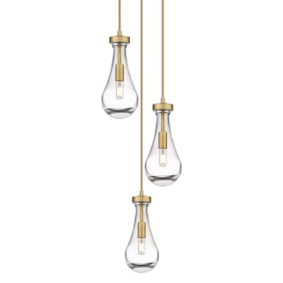 A thumbnail of the Innovations Lighting 113-451-1P-12-13 Owego Pendant Brushed Brass / Clear