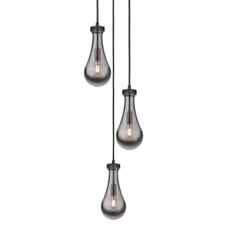 A thumbnail of the Innovations Lighting 113-451-1P-12-13 Owego Pendant Matte Black / Light Smoke