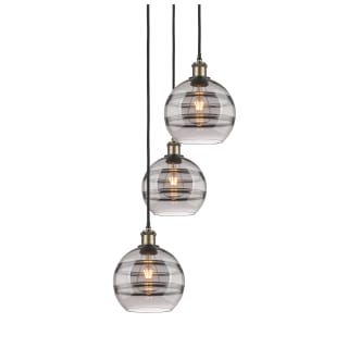 A thumbnail of the Innovations Lighting 113B-3P-30-15 Rochester Pendant Black Antique Brass / Smoked