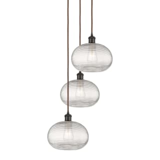 A thumbnail of the Innovations Lighting 113B-3P-30-17 Ithaca Pendant Oil Rubbed Bronze / Clear Ithaca