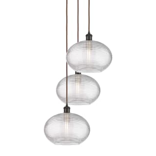 A thumbnail of the Innovations Lighting 113B-3P-33-19 Ithaca Pendant Oil Rubbed Bronze / Clear Ithaca
