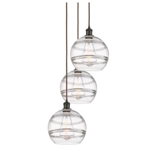 A thumbnail of the Innovations Lighting 113B-3P-36-17 Rochester Pendant Oil Rubbed Bronze / Clear