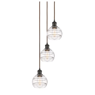 A thumbnail of the Innovations Lighting 113B-3P-24-12 Rochester Pendant Oil Rubbed Bronze / Clear