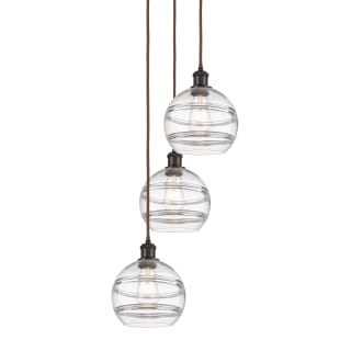 A thumbnail of the Innovations Lighting 113B-3P-30-15 Rochester Pendant Oil Rubbed Bronze / Clear