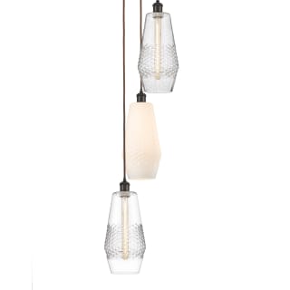 A thumbnail of the Innovations Lighting 113B-3P-13-39 Windham Pendant Oil Rubbed Bronze / White / Clear and Seedy