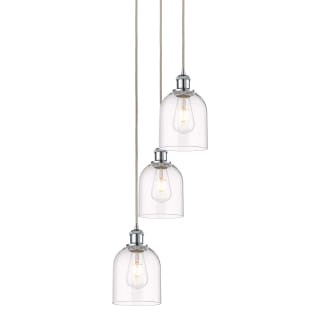 A thumbnail of the Innovations Lighting 113B-3P-30-12 Bella Pendant Polished Chrome / Clear