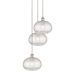 A thumbnail of the Innovations Lighting 113B-3P-30-17 Ithaca Pendant Polished Nickel / Clear Ithaca