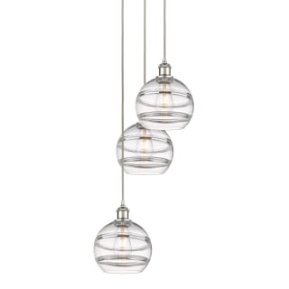 A thumbnail of the Innovations Lighting 113B-3P-30-15 Rochester Pendant Polished Nickel / Clear