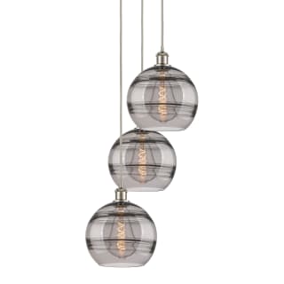 A thumbnail of the Innovations Lighting 113B-3P-36-17 Rochester Pendant Brushed Satin Nickel / Smoked